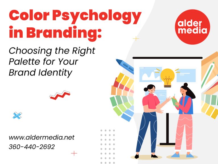 Color psychology in branding for effective brand identity.
