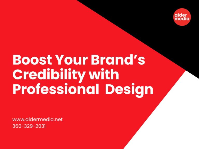 Enhance brand credibility with expert design services.