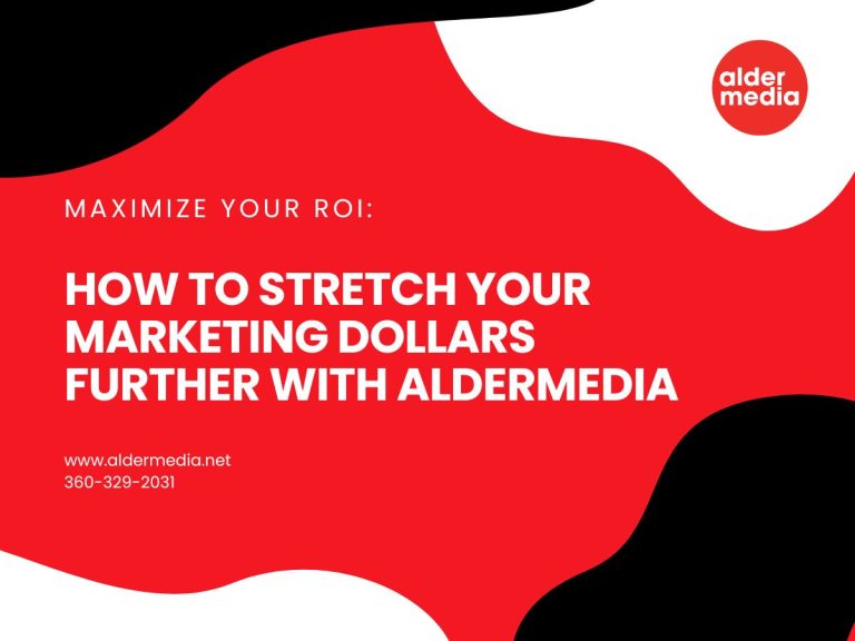 Maximize ROI: Stretch marketing budget with Aldermedia.