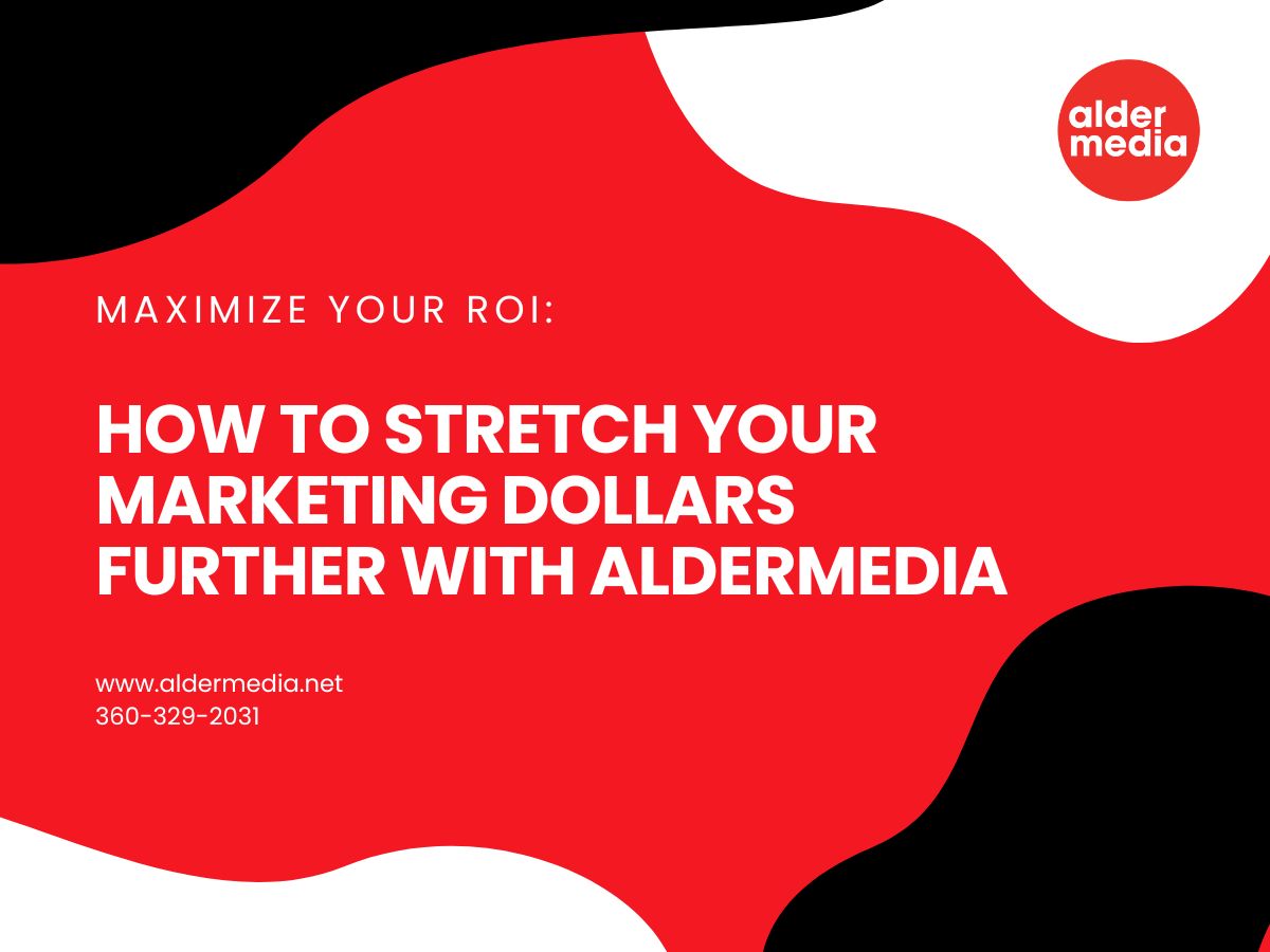 Maximize ROI: Stretch marketing budget with Aldermedia.